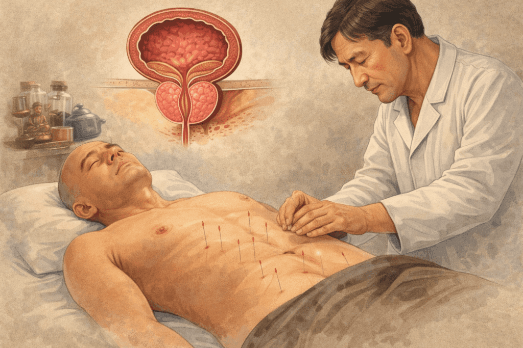vergrote prostaat TCM acupunctuur