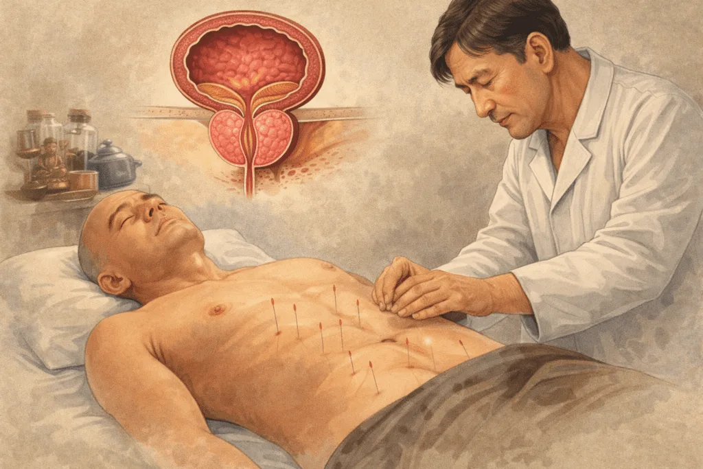 vergrote prostaat TCM acupunctuur