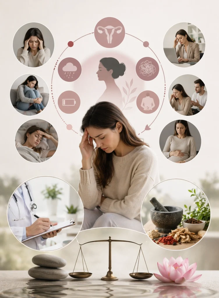 Prevalentie en impact van het premenstrueel syndroom, en behandelingsaanpak volgens de traditionele Chinese geneeskunde.